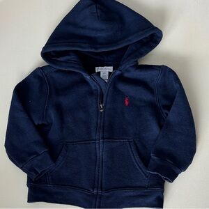Ralph Lauren Navy Blue Kids Hoodie